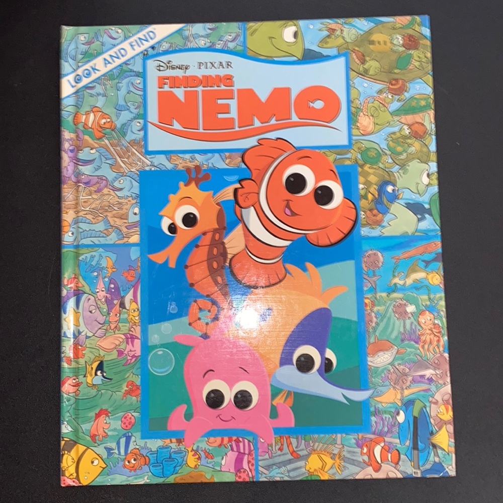 Disney Pixar Finding Nemo Look and Find Hardcover